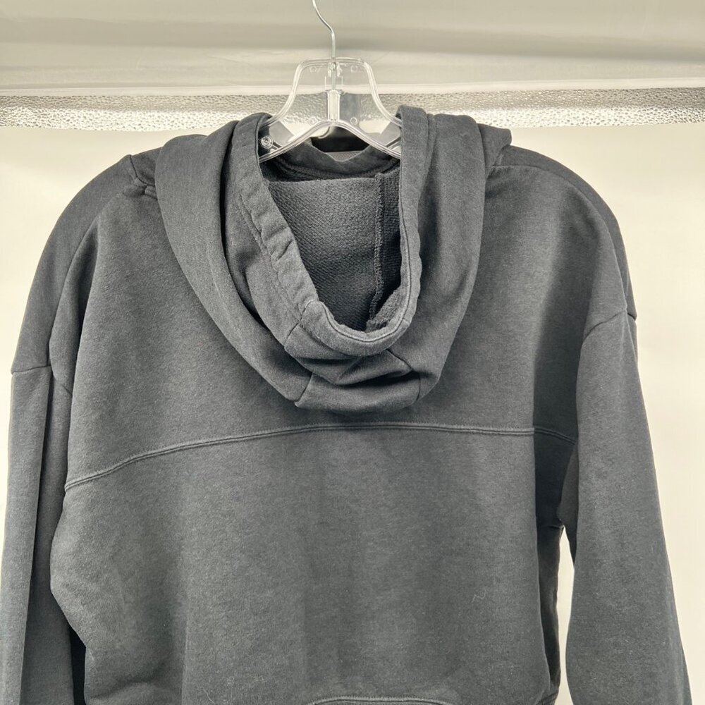 Nike Womens Cropped Hoodie Logo Black/Multi Size XS - Picture 6 of 9